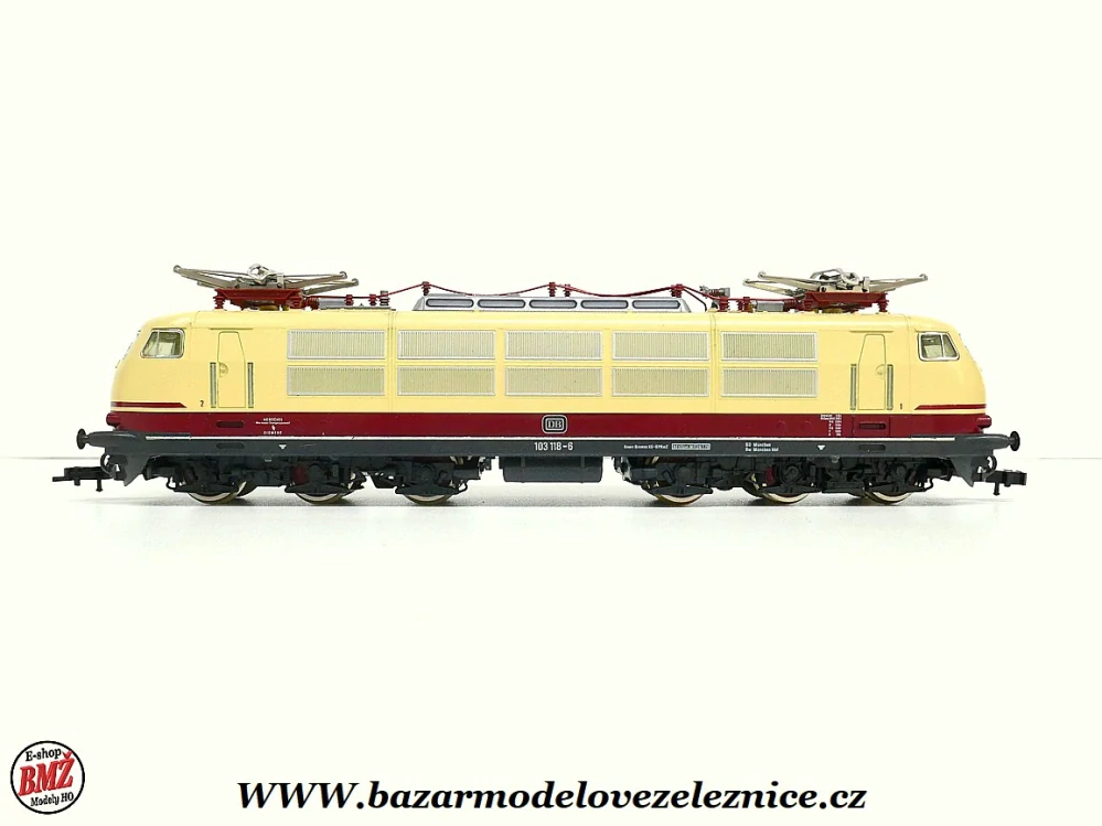 Fleischmann - DC - Elektrická lokomotiva BR 103 118 DB - HO