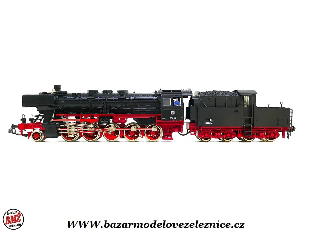 Fleischmann - DC - Parní lokomotiva BR 50 058 DB - HO