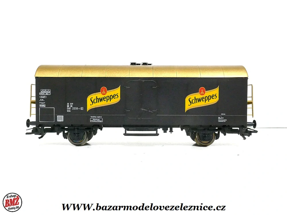 Fleischmann - Chladírenský vůz DB SCHWEPPES - HO