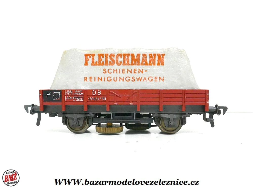 Fleischmann - Otevřený čistící vůz DB - HO
