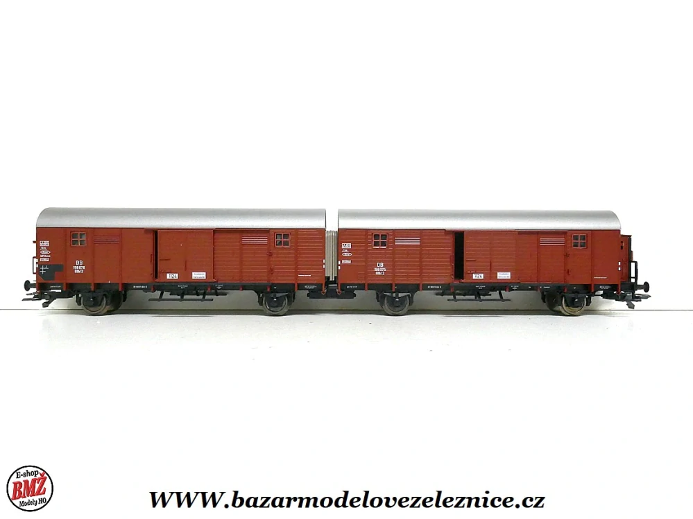 Fleischmann - Set 2 vozů krytých vozů DB - HO 
