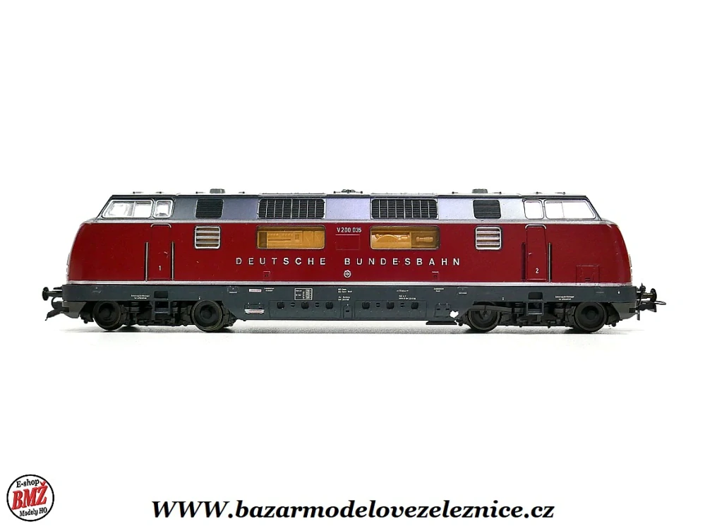 Roco - DC - Dieselová lokomotiva V 200 035 DB - HO