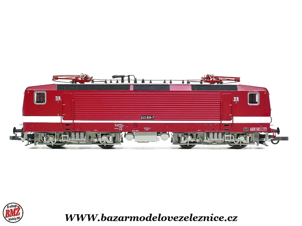 Roco - DSS - Elektrická lokomotiva BR 243 806 DR - HO