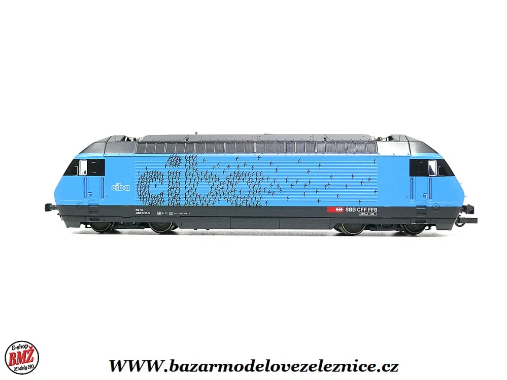 Roco - DSS - Elektrická lokomotiva CIBA 460 016 SBB- HO