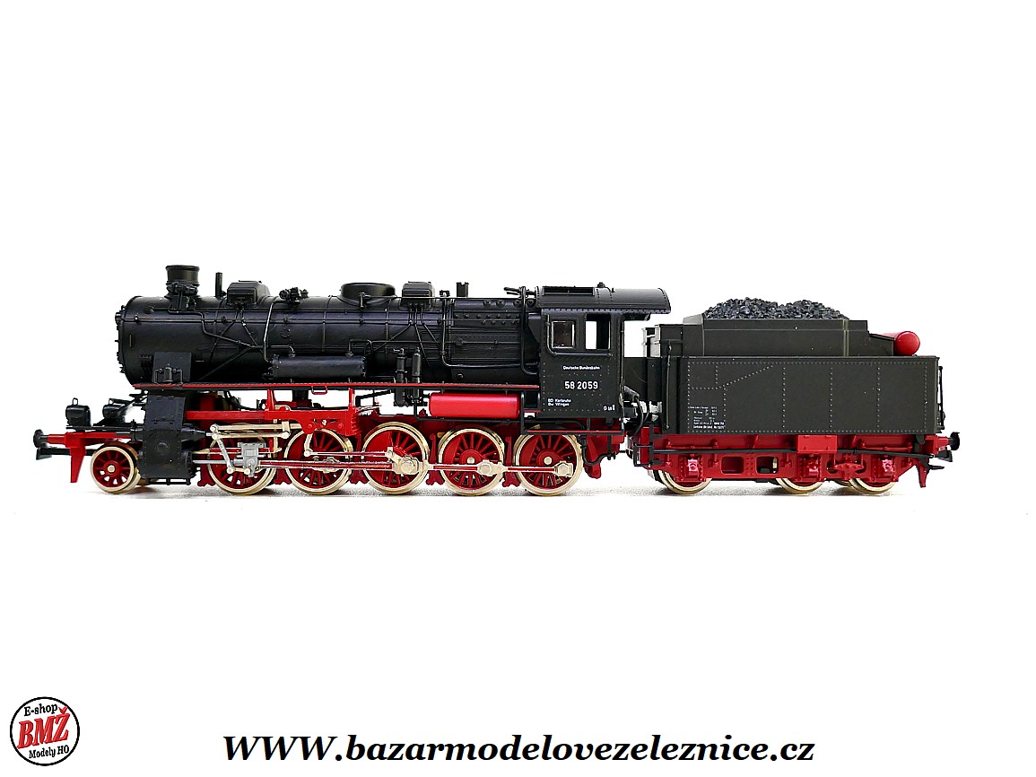 Roco - DC - Parní lokomotiva BR 58 2059 DB - HO