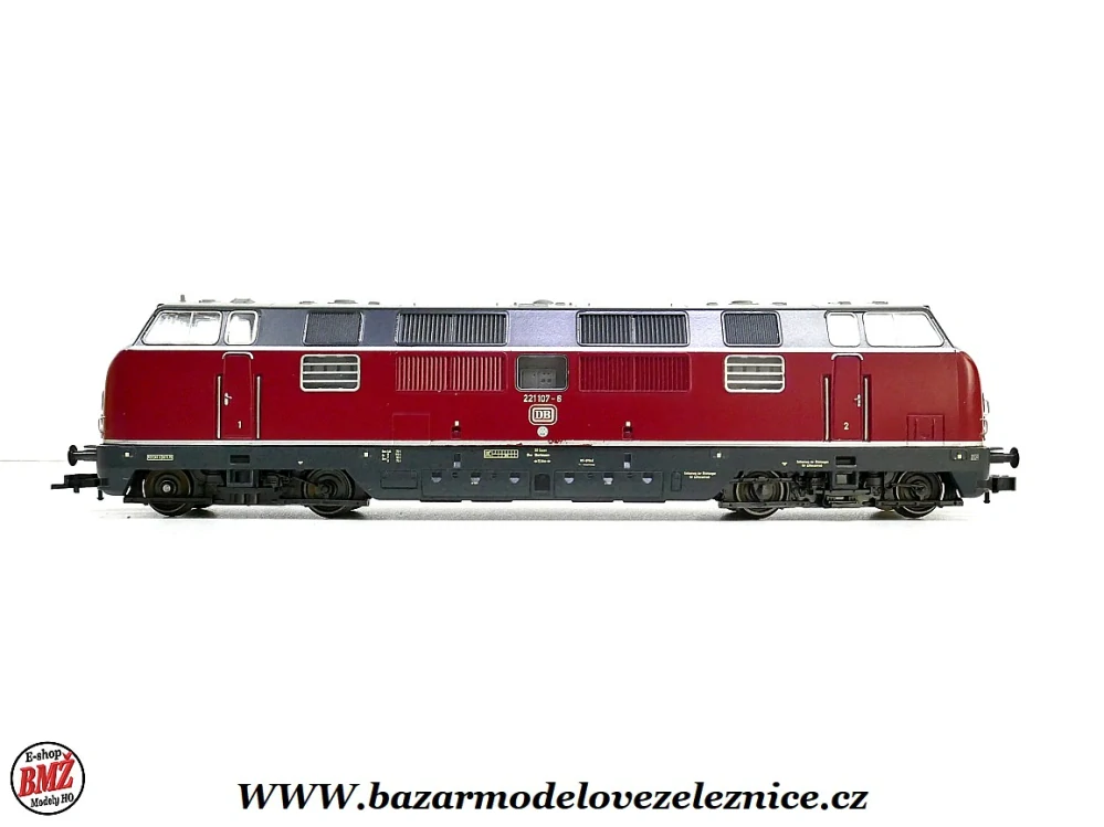 Marklin HAMO - DCC - Dieselová lokomotiva BR 221 107 DB - HO