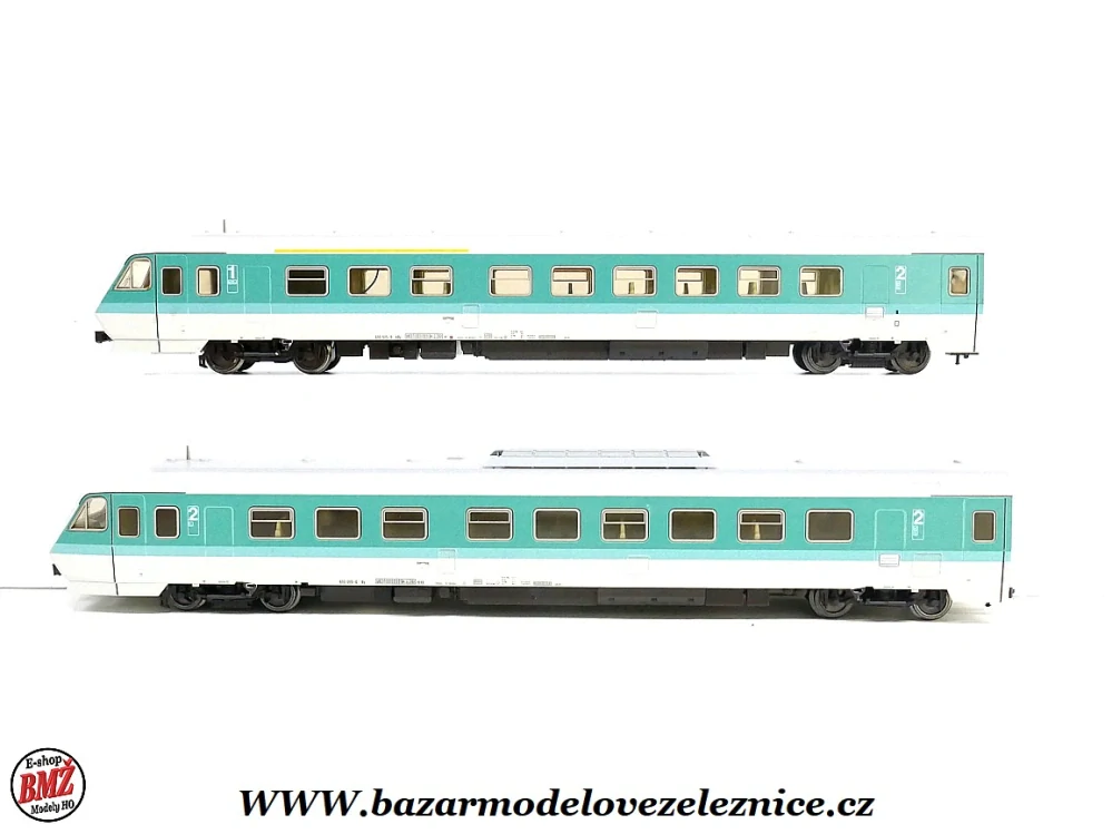 Fleischmann - DC - Dieselová souprava VT 610 Pendolino DB - HO