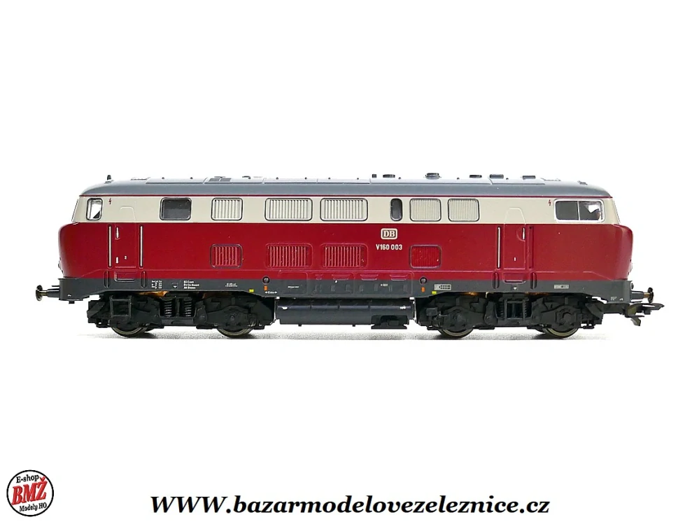 Roco museum edition  - DCC - Dieselová lokomotiva V 160 003 DB - HO