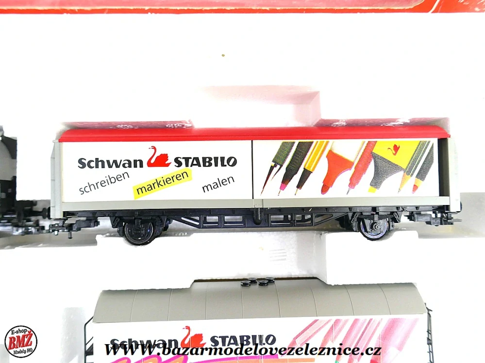 Fleischmann - Set 4 vozů Stabilo - HO