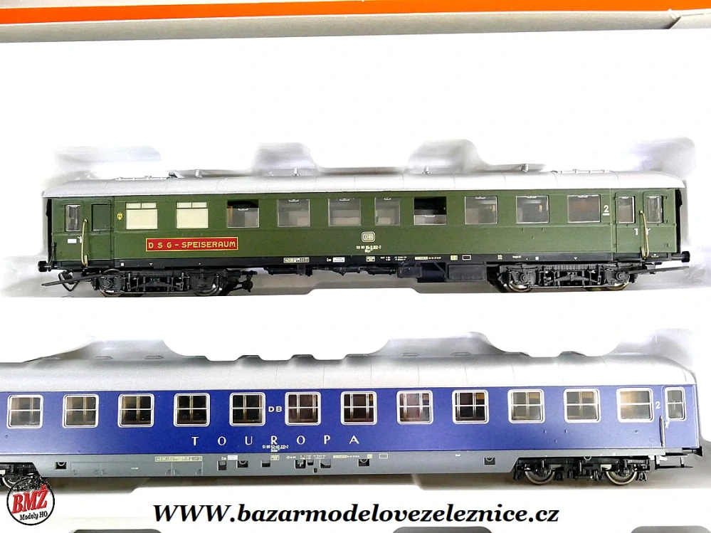 Roco - set 3 osobních vozů DB “Scharnow”   - HO