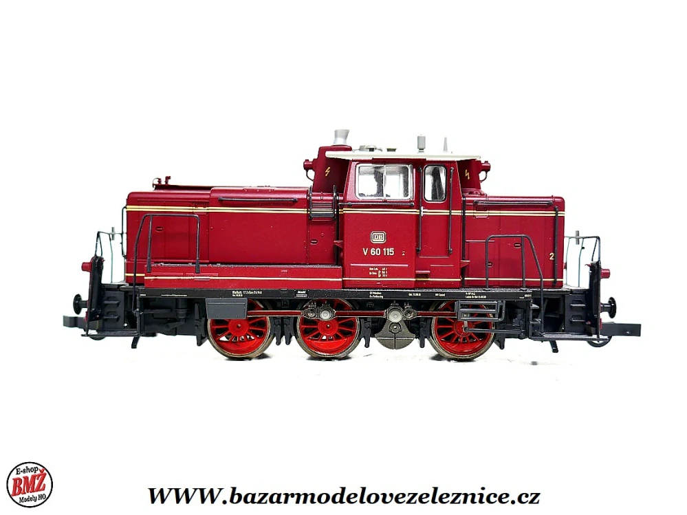 Roco  - DCC - Dieselová lokomotiva V 60 115 DB - HO