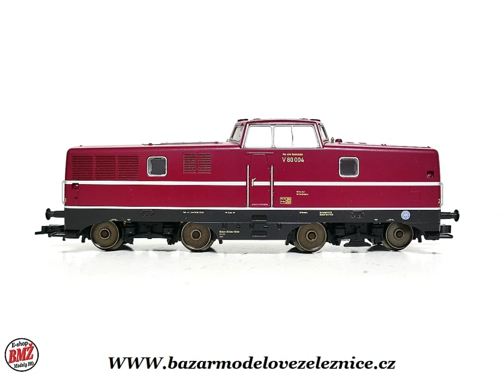 Trix - DCC - Dieselová lokomotiva V 80 004 DB - HO