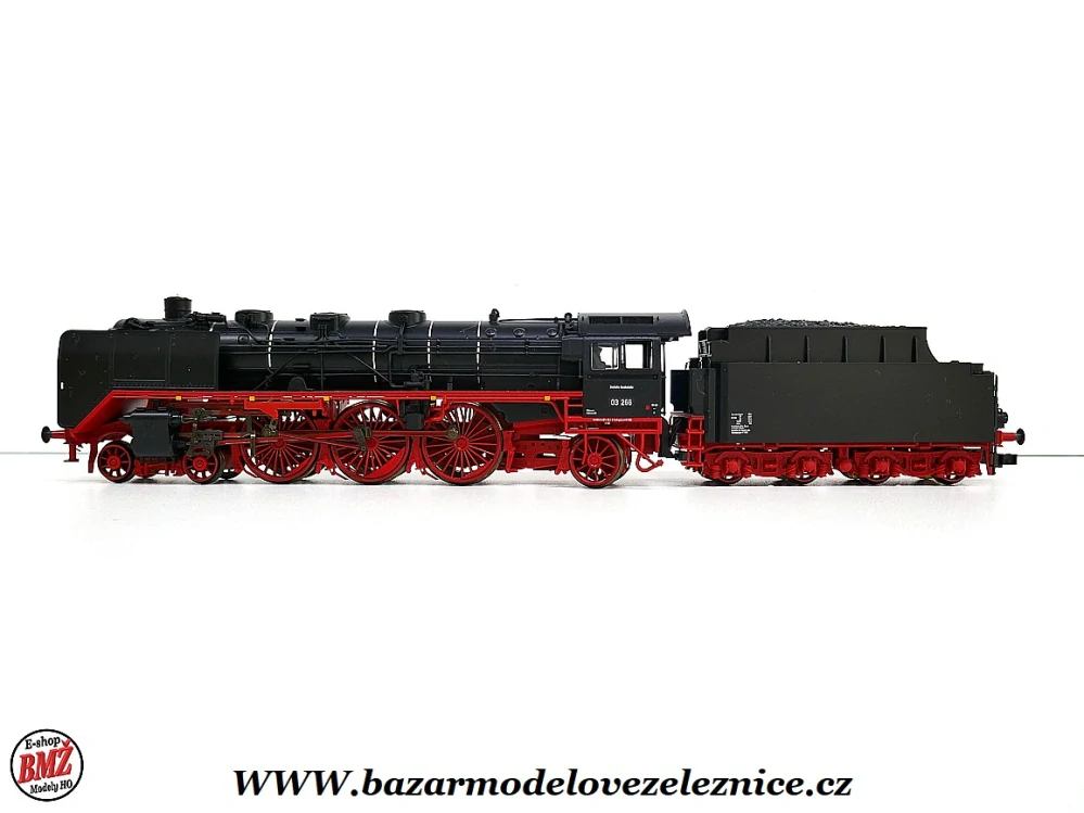 Trix - DCC + KOUŘ - Parní lokomotiva BR 03266 DB HO