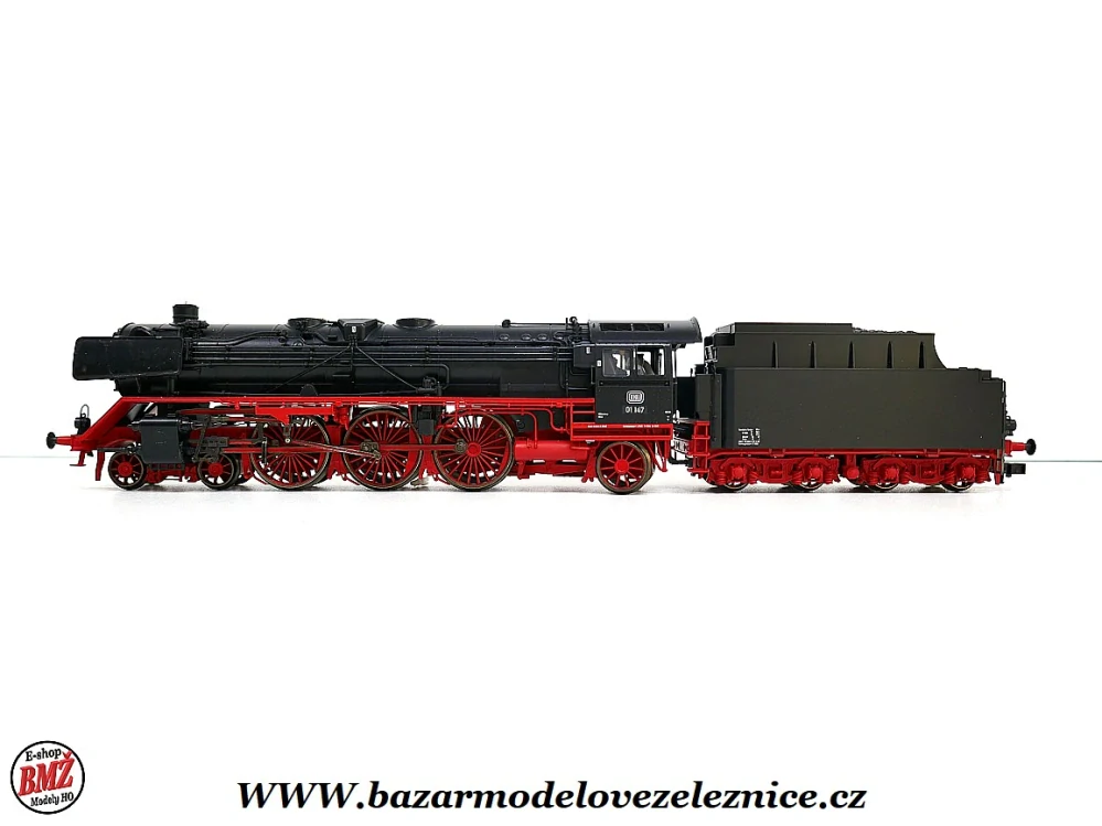 Trix - DCC + ZVUK+ KOUŘ - Parní lokomotiva BR 01 147 DB HO