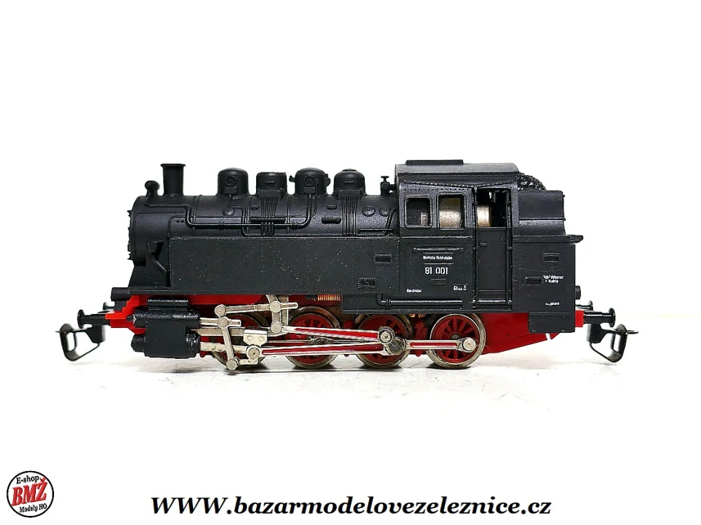 BTTB - Parní lokomotiva BR 81 004 DR - TT