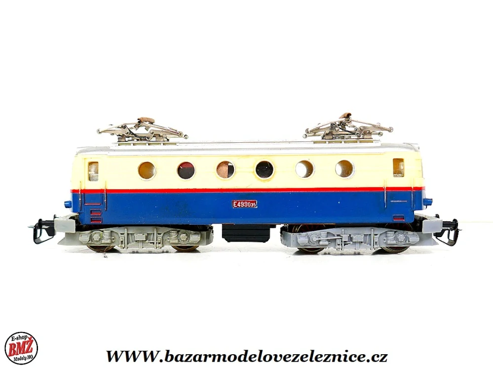 BTTB - Elektrická lokomotiva E 499 ČSD - TT