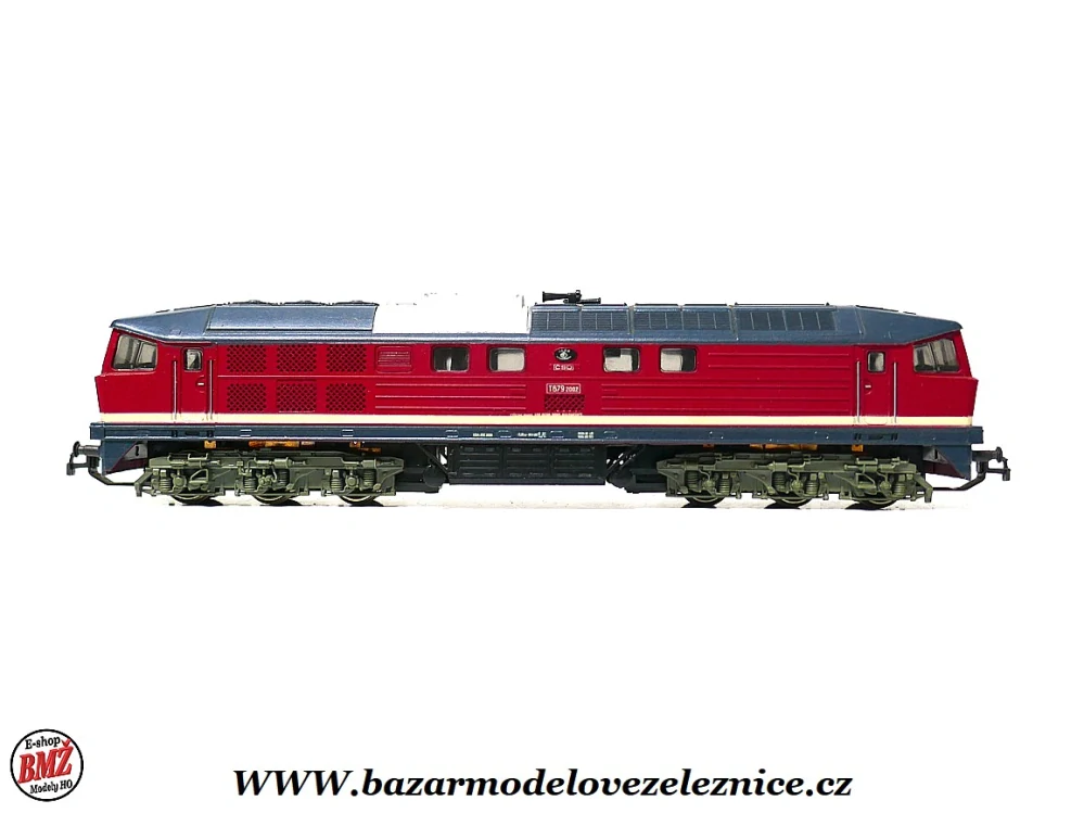 PIKO DDR - DC - Dieselová lokomotiva T 679 2002 ČSD- HO