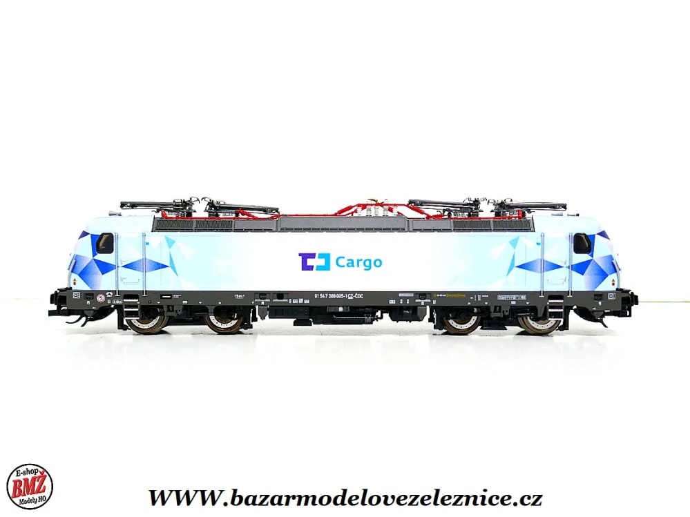 Piko - DCC + ZVUK - Elektrická lokomotiva 388 TRAXX ČD Cargo- TT