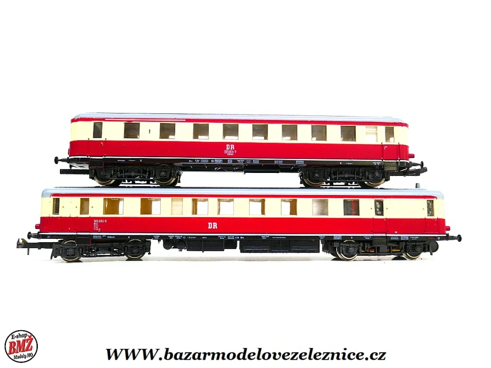 PIKO DDR - DC - Dieselová souprava BR 185/195 DR - HO