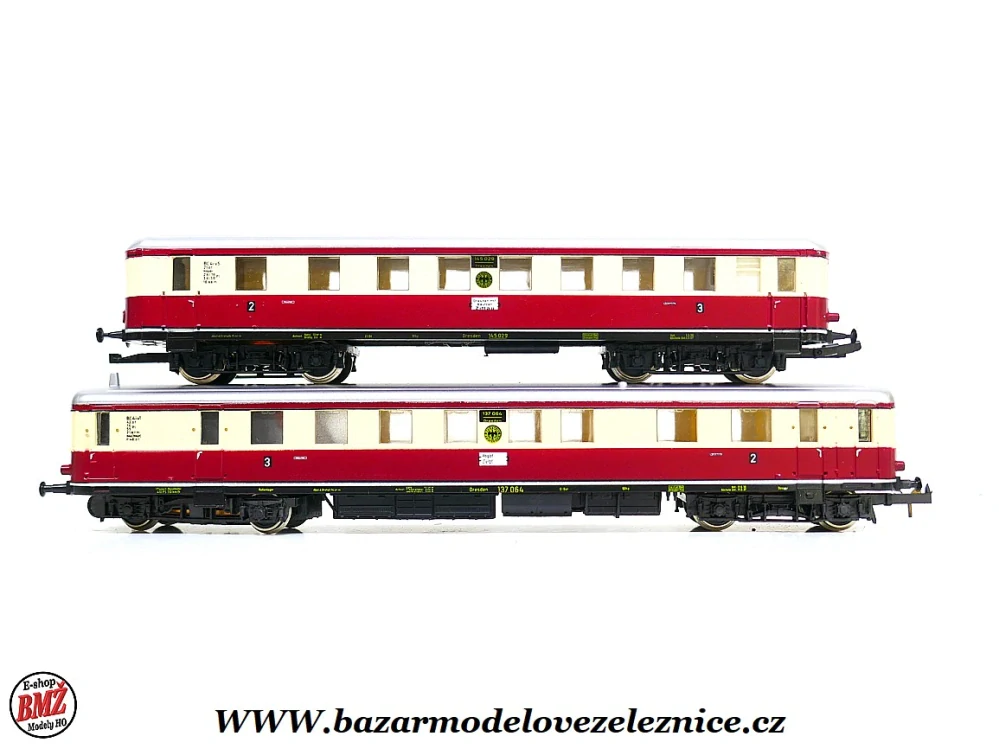 PIKO DDR - DC - Dieselová souprava BR 185/195 DRG - HO