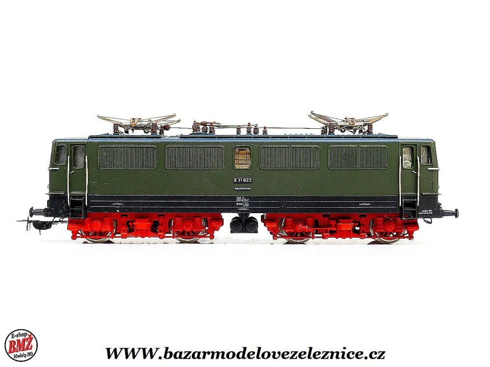 Piko DDR - DC - Set s elektrickou lokomotivou E 11 DR + 3 vozy osobní - HO