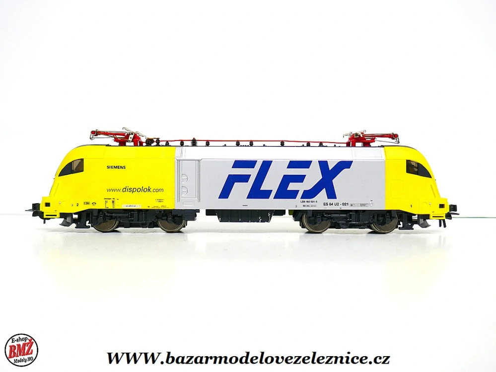 Nové Piko - DSS - Elektrická lokomotiva ES 64 U2 FLEX Dispolok - HO