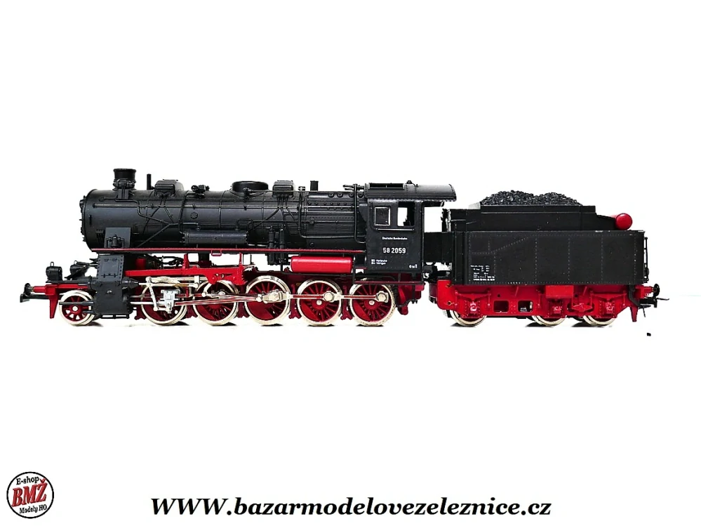 Roco - DC - Parní lokomotiva BR 58 2059 DB - HO