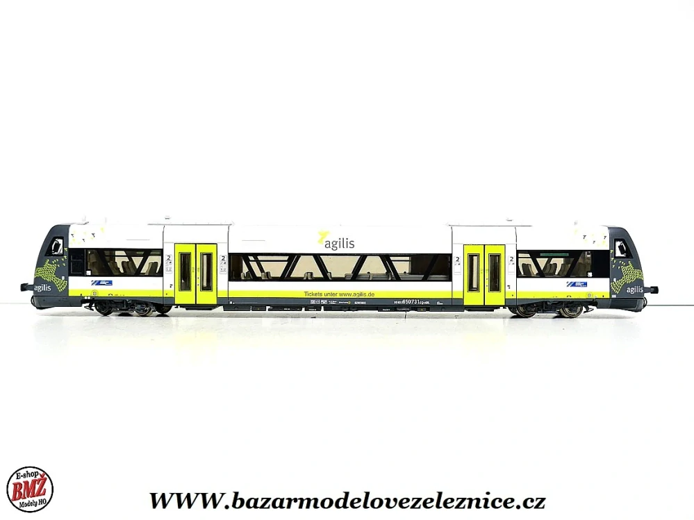 Roco - DCC + ZVUK - Motorový vůz BRVT650 731 AGILIS  - HO
