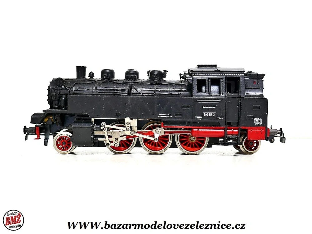 Piko DDR - DC - Parní lokomotiva BR 64 180 DR - HO