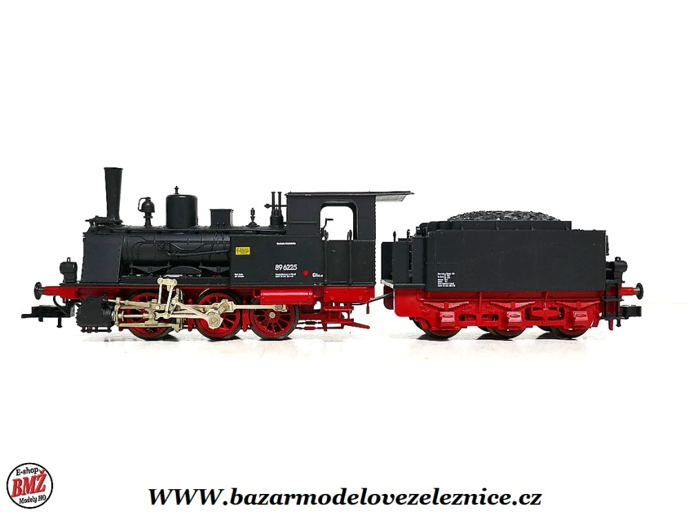 Fleischmann - DC - Parní lokomotiva BR 89 6225  - HO