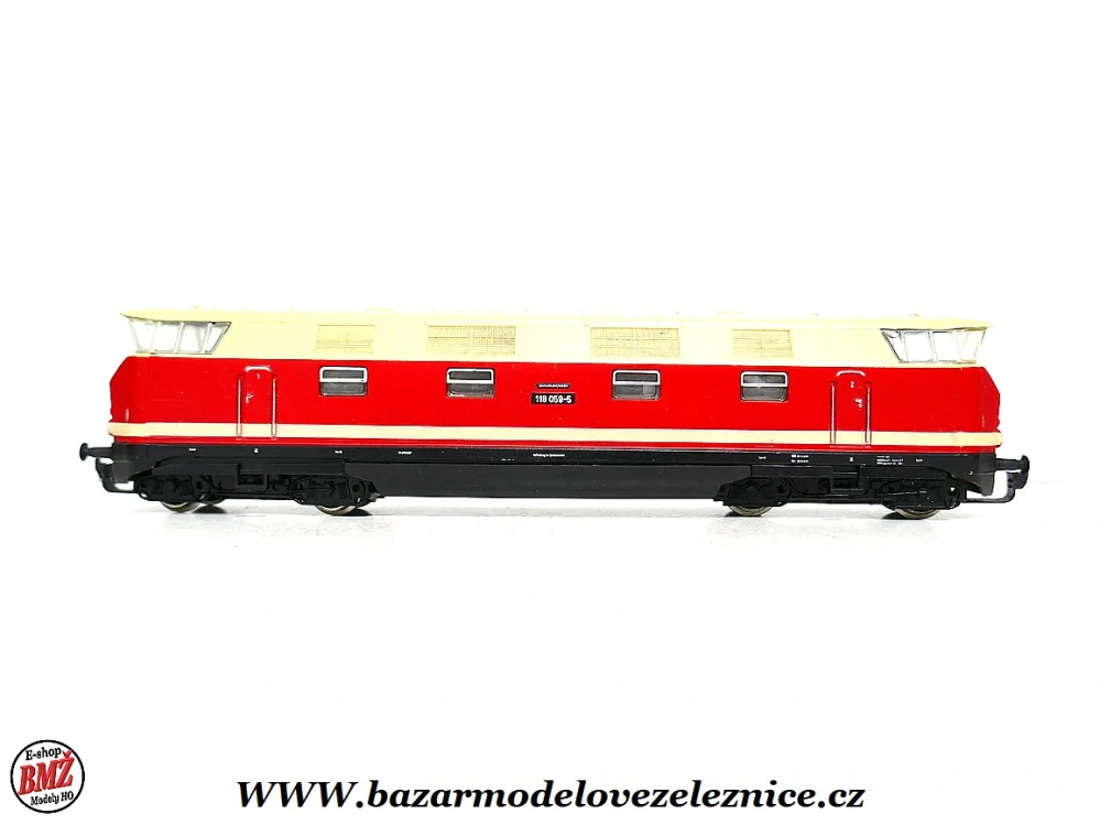 Piko DDR - DC - Dieselová lokomotiva BR 118 059 DR - HO
