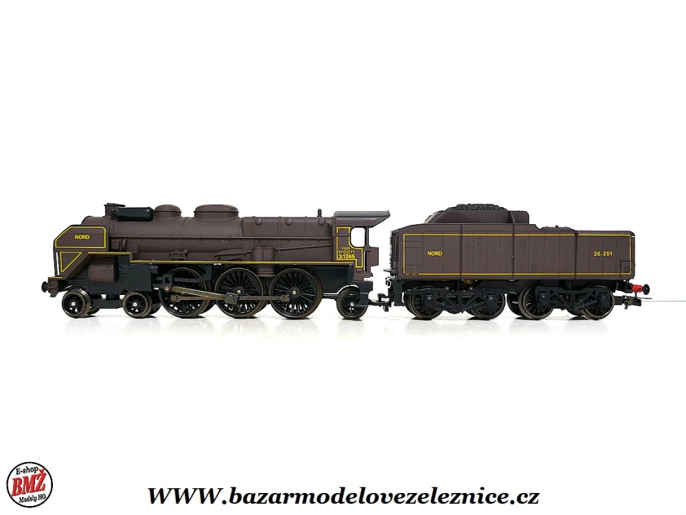Jouef - DC - Parní lokomotiva 231 "Du Nord" SNCF - HO