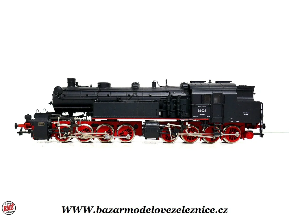 Rivarossi - DC - Parní lokomotiva BR 96 022 DR - HO