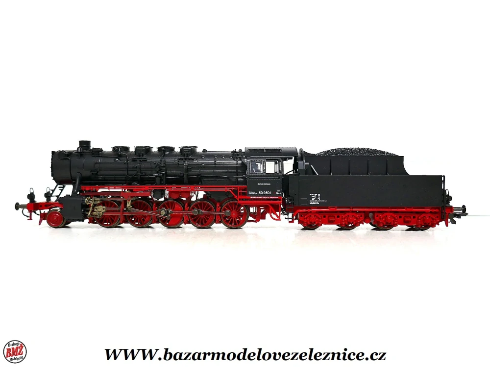 Roco - DSS - Parní lokomotiva BR 50 2501 DR Berlínská blokáda - HO
