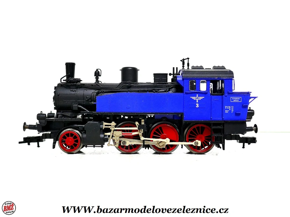 Fleischmann - DSS - Parní lokomotiva Zahnrad-Lok BR 3 ELB - HO