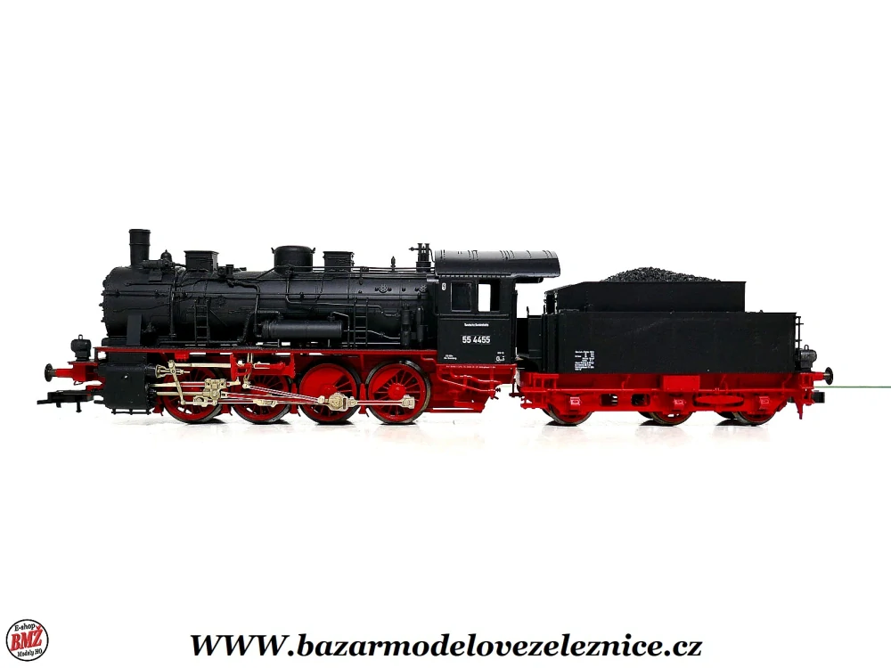 Fleischmann - DC - Parní lokomotiva BR 55 4455 DB - HO