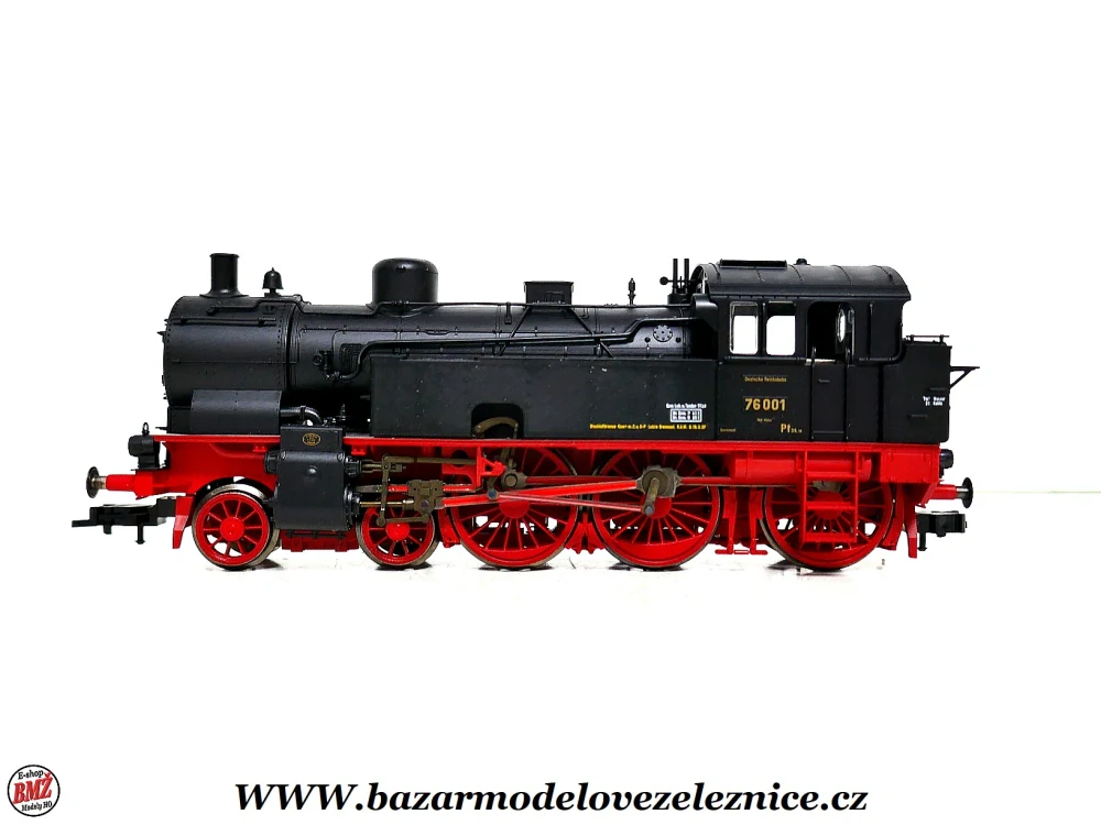 Fleischmann - DSS - Parní lokomotiva BR 76 001 DRG - HO
