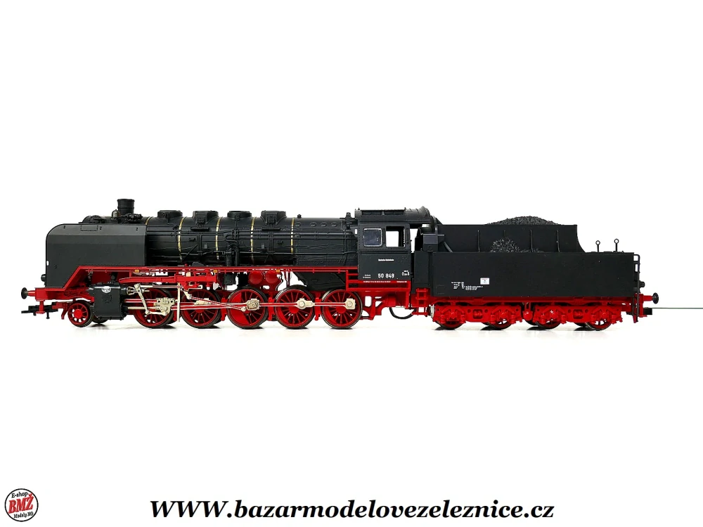 Fleischmann - DC - Parní lokomotiva BR 50 849 DR - HO