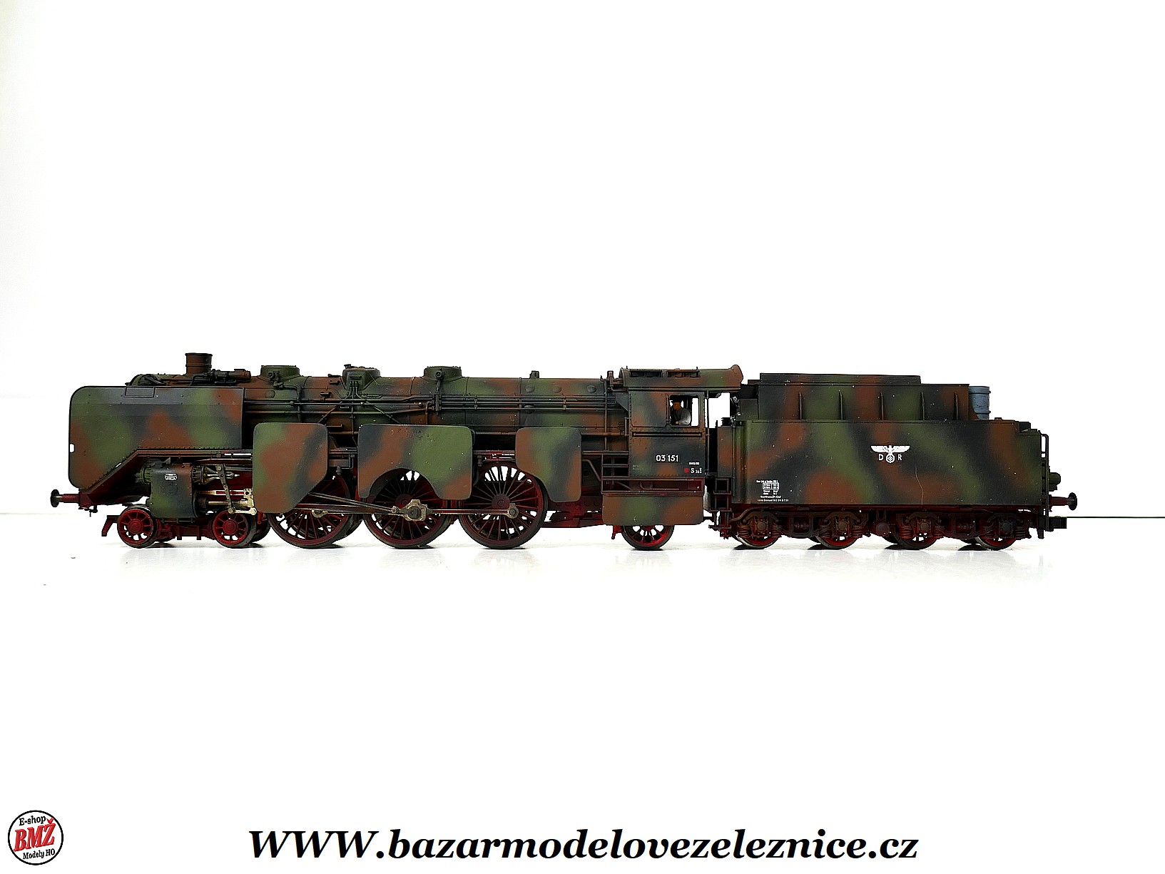 Fleischmann - DC - Parní lokomotiva BR 03 131 DR - HO