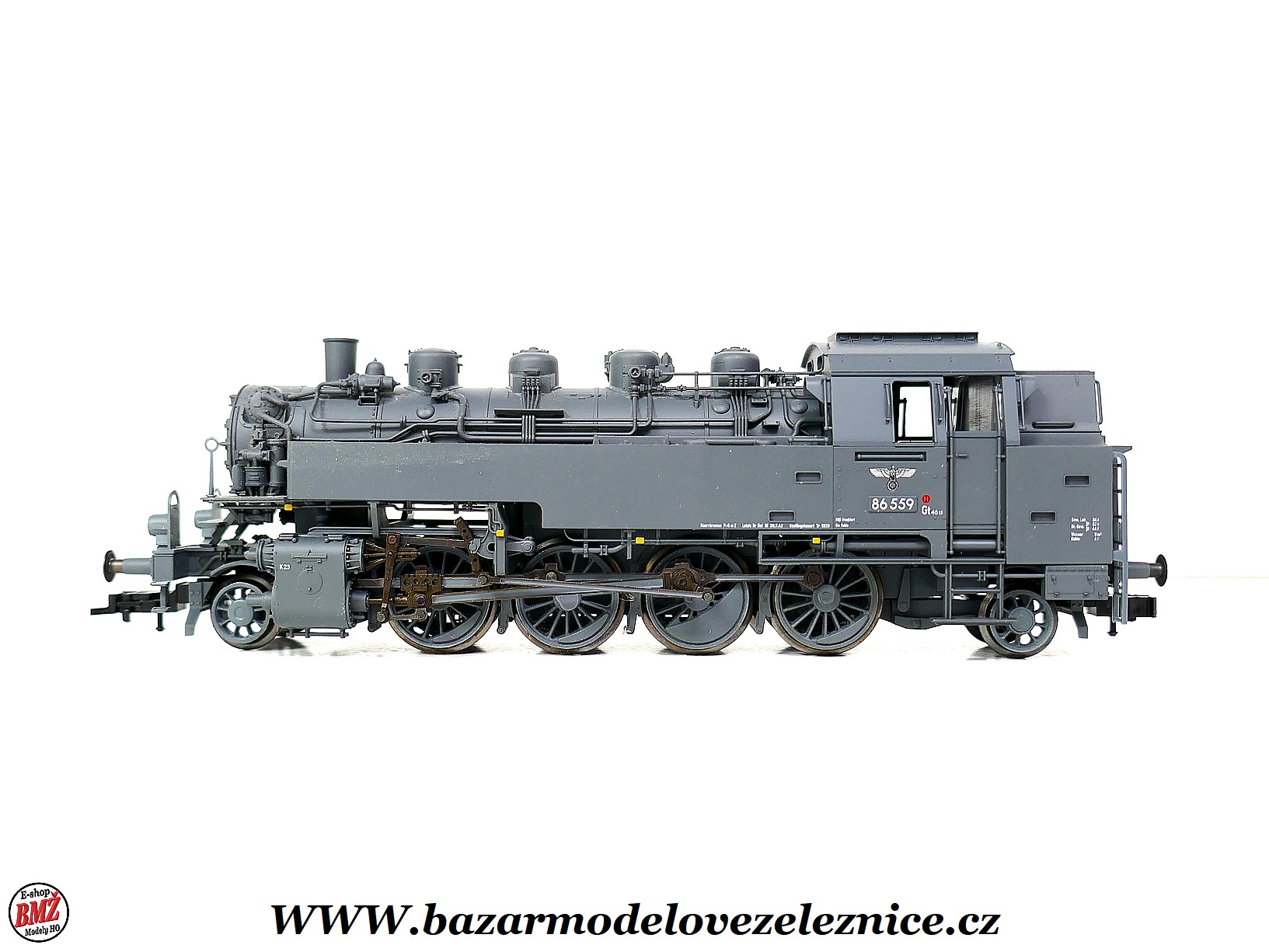 Fleischmann - DSS - Parní lokomotiva BR 86 559 DR - HO