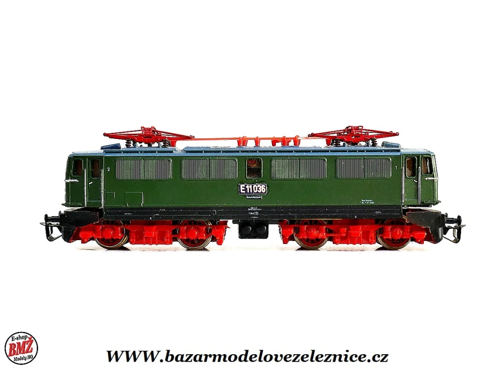 BTTB - Elektrická lokomotiva E 11 036 DR - TT