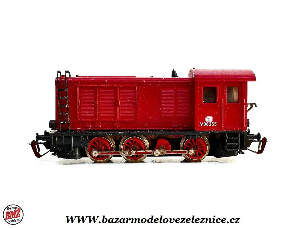 BTTB - Dieselová lokomotiva V 36 255 DB - TT