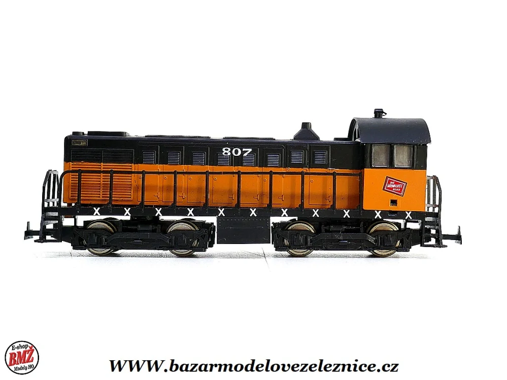 ? - DC - Dieselová lokomotiva Milwaukee 807 - HO