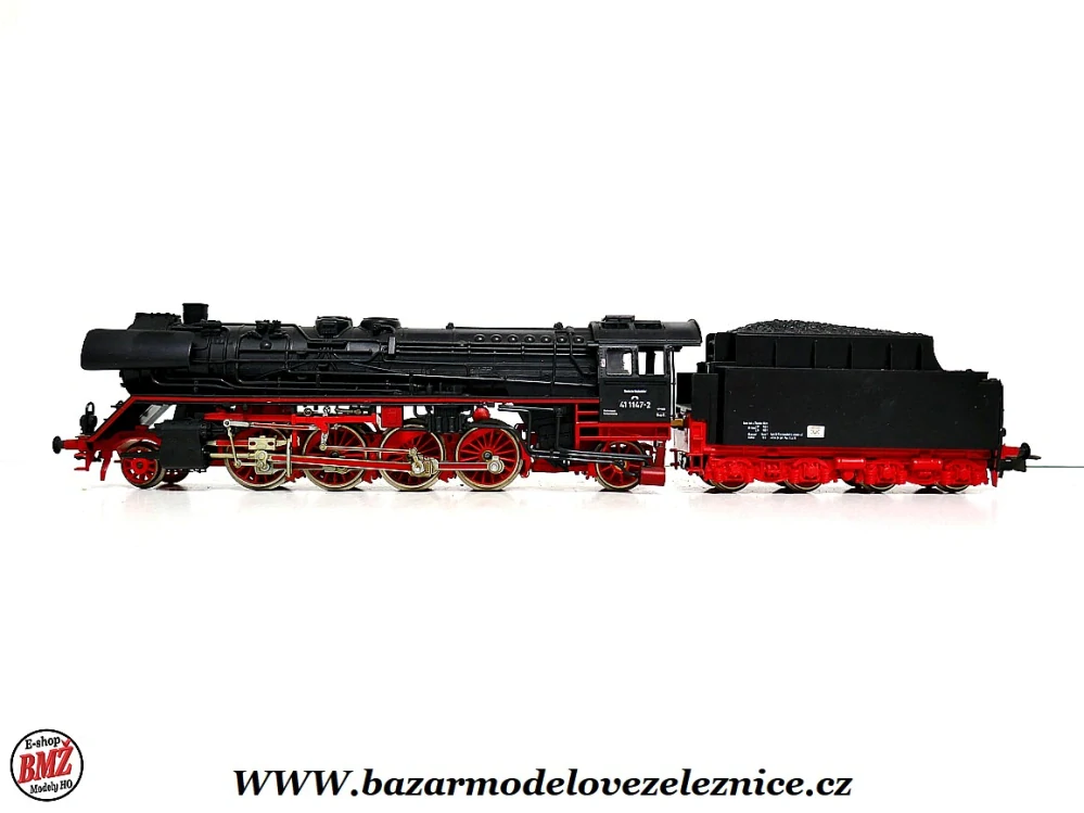 Piko DDR - DC - Parní lokomotiva BR 41 1147 DR  - HO