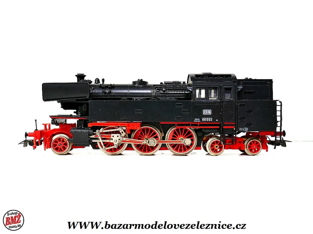 Piko DDR - DC - Parní lokomotiva BR 66 002 DB - HO