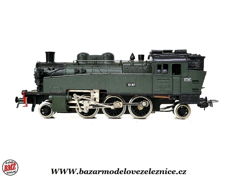 Piko DDR - DC - Parní lokomotiva BR 75 SNCF - HO