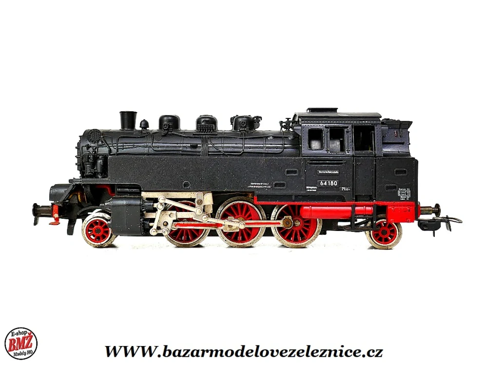 Piko DDR - DC - Parní lokomotiva BR 64 180 DR  - HO