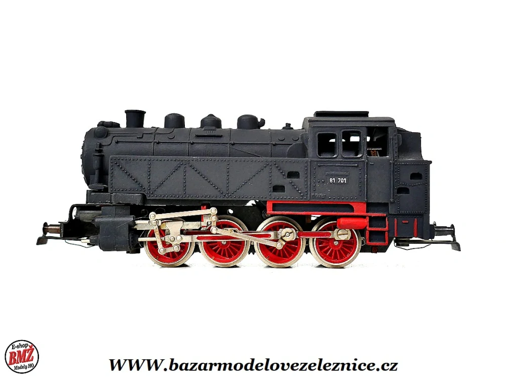 Piko DDR - DC - Parní lokomotiva BR 81 701 DR  - HO