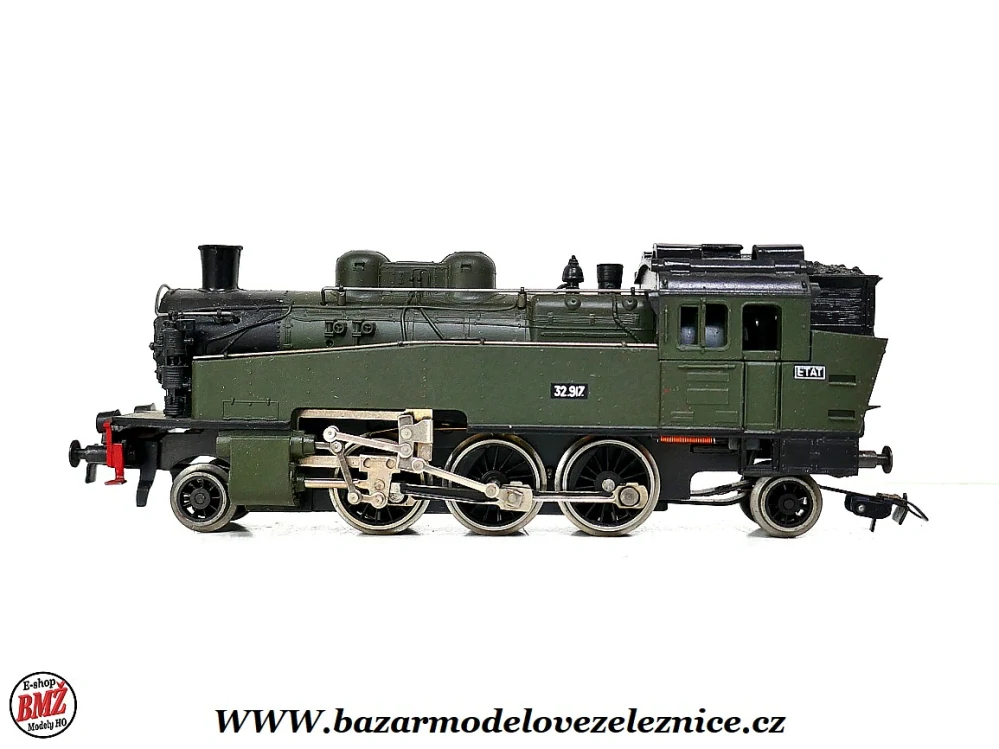 Piko DDR - DC - Parní lokomotiva BR 75 SNCF - HO