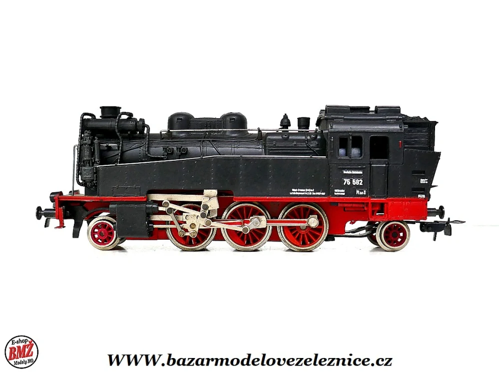 Piko DDR - DC - Parní lokomotiva BR 75 582 DR - HO